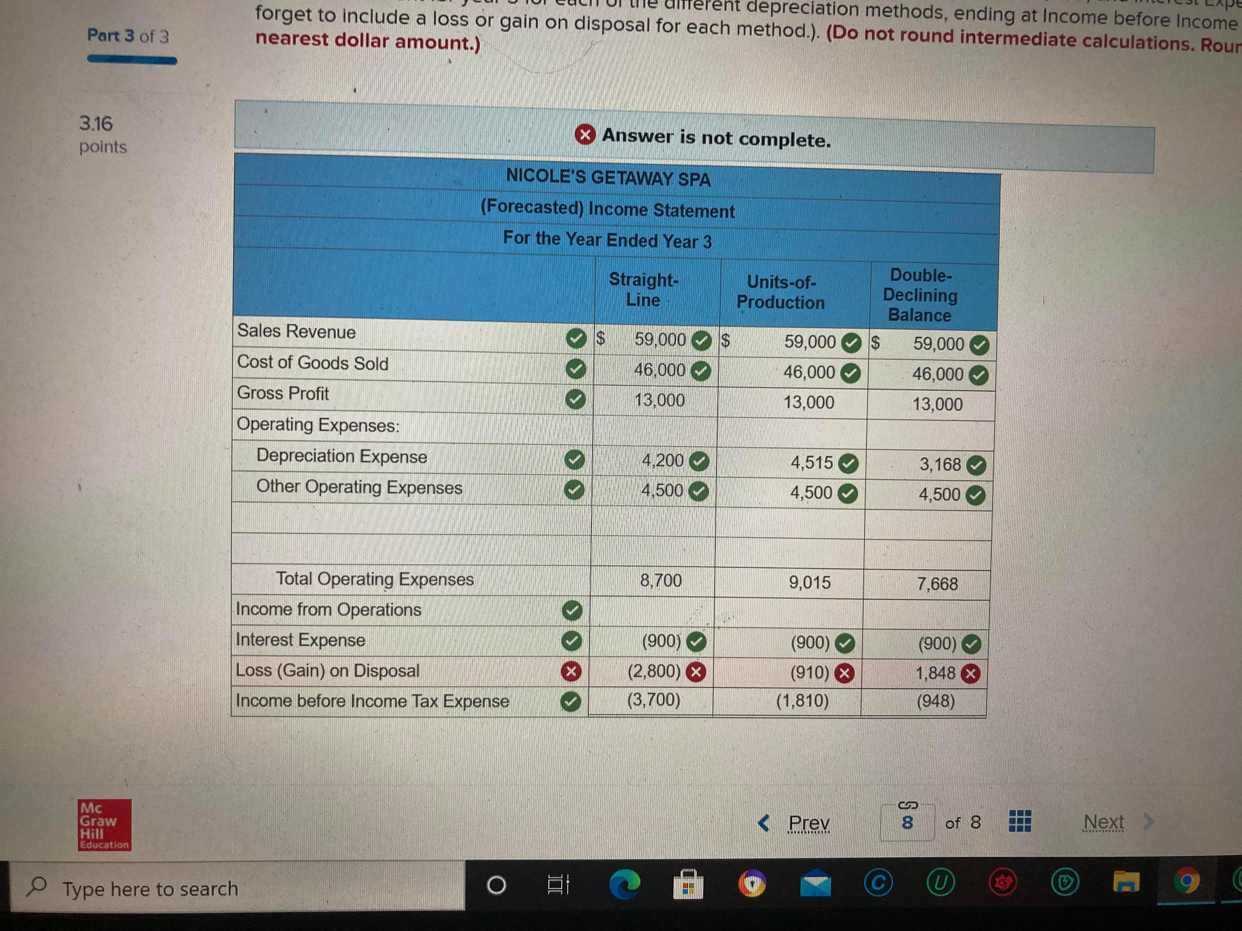  Saved Check my work mode : This shows what is correct