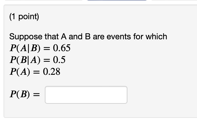 for this submission Entered Answer Preview I Result 0.8 0.8 I correct