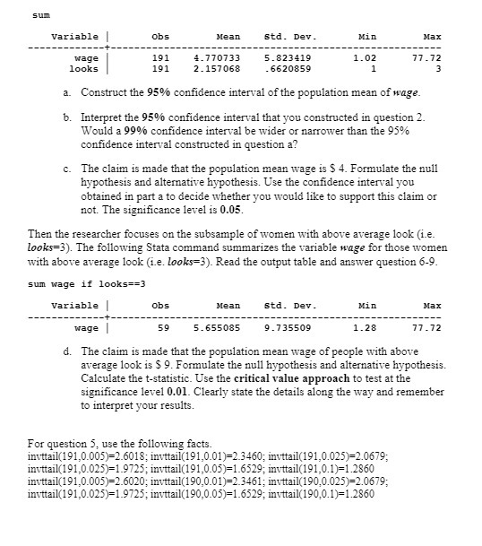  sum variable obs Mean Std. Dev. Min XEN wage 191 4.770733
