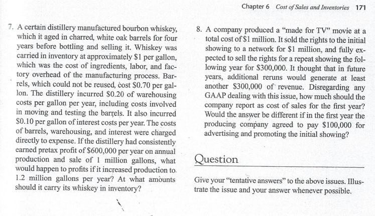 (B)* Because an earlier visit with the accounting instructor first. Can a