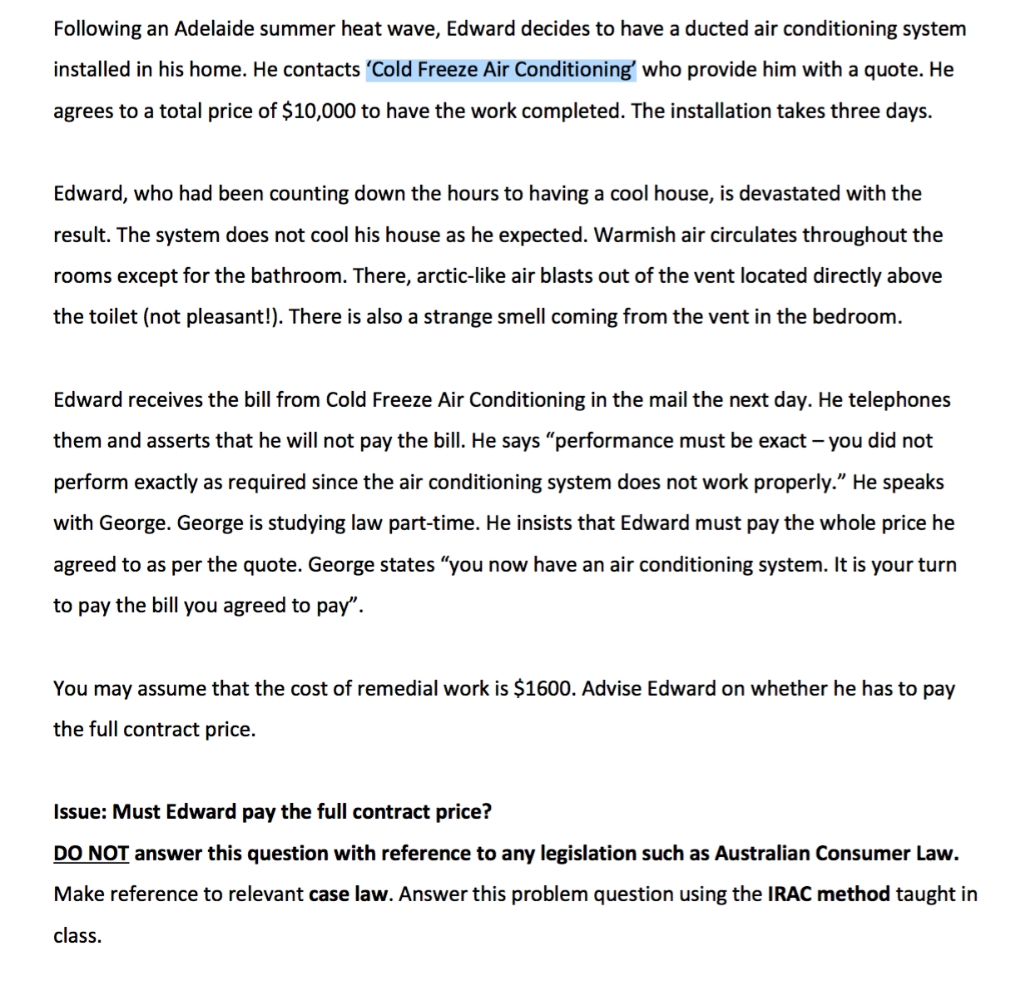 I do not know whether Edward should pay $ 10000-1600. Following an