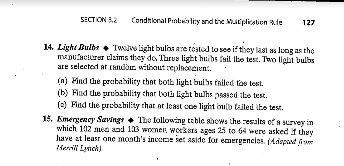  Statistic and probability Classifying Events In Exercises 58, decide whether the