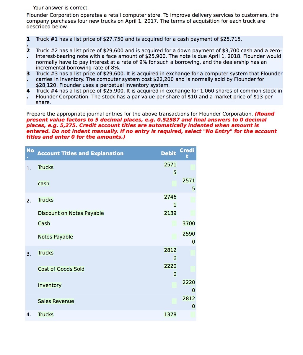 To improve delivery services to customers, the described below. company purchases four