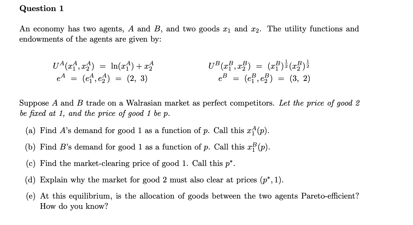 Please show the solution step by step thanks a lot Question 1