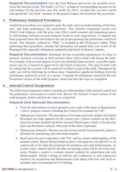 the long-term benefits in performing this andit case will be the habit