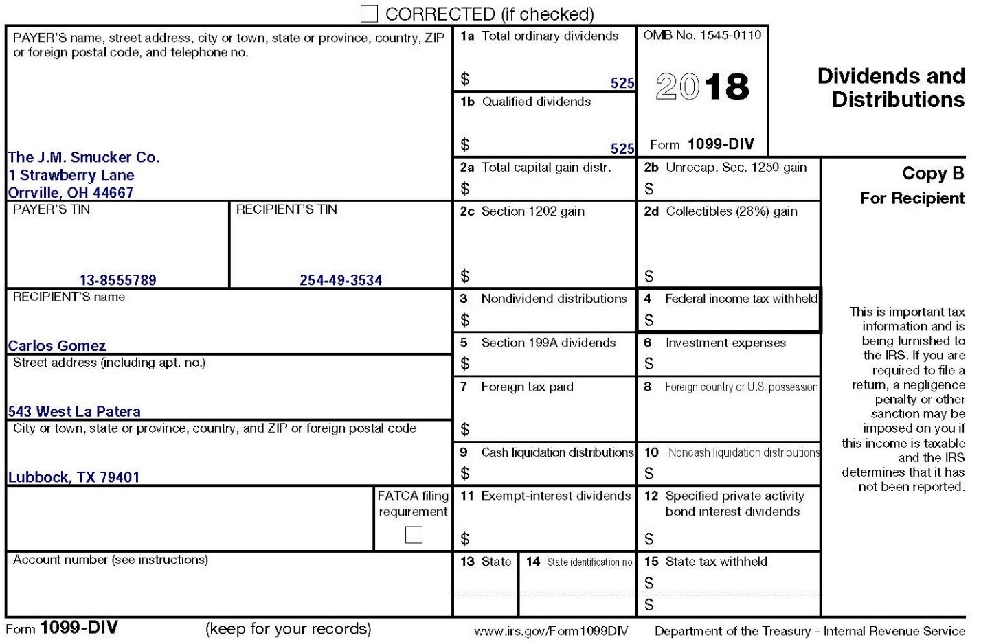 W-2 to the front page of the Form 1040.If required information is