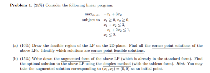 312 subject to $1 2 0,12 2 0, C1 + x2