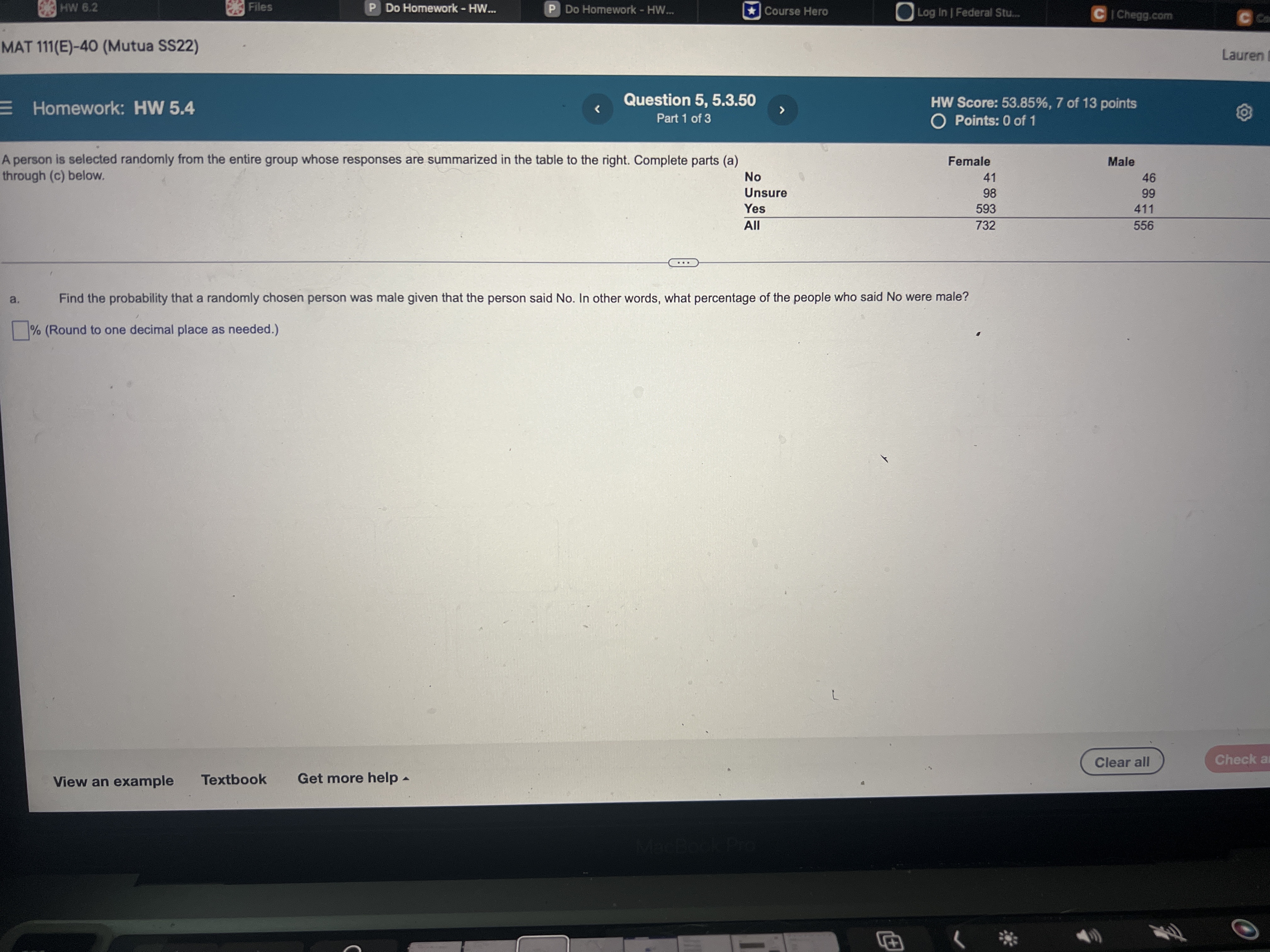 Course Hero Log In | Federal Stu.. C | Chegg.com C MAT