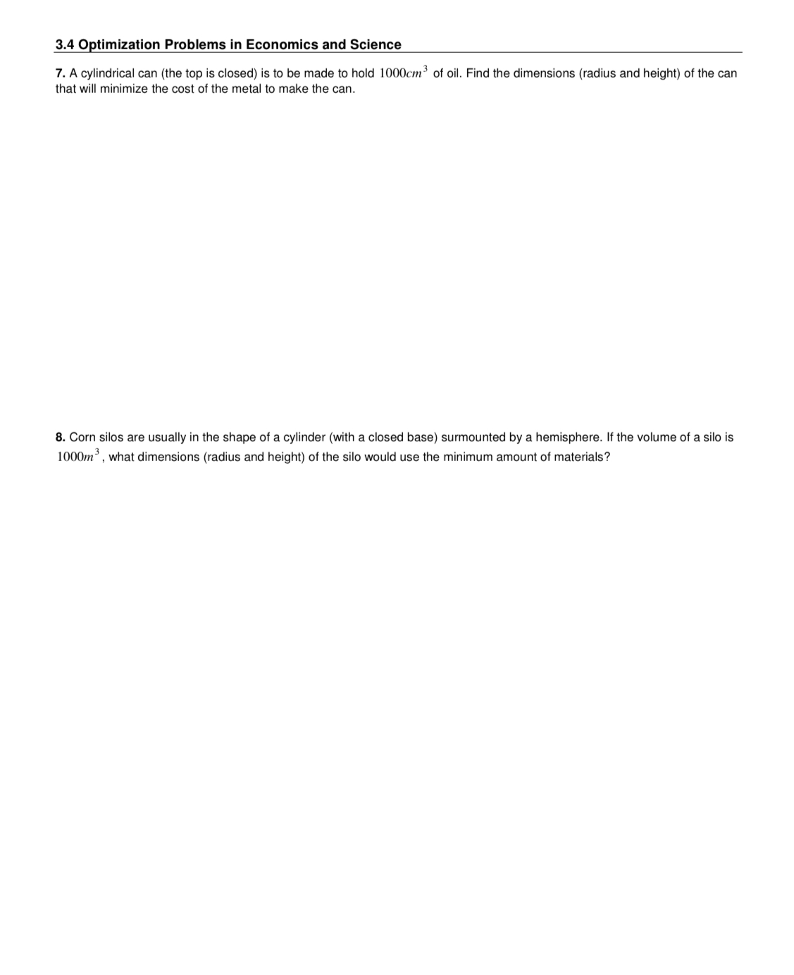 that can be inscribed in a cone of radius R = 6m