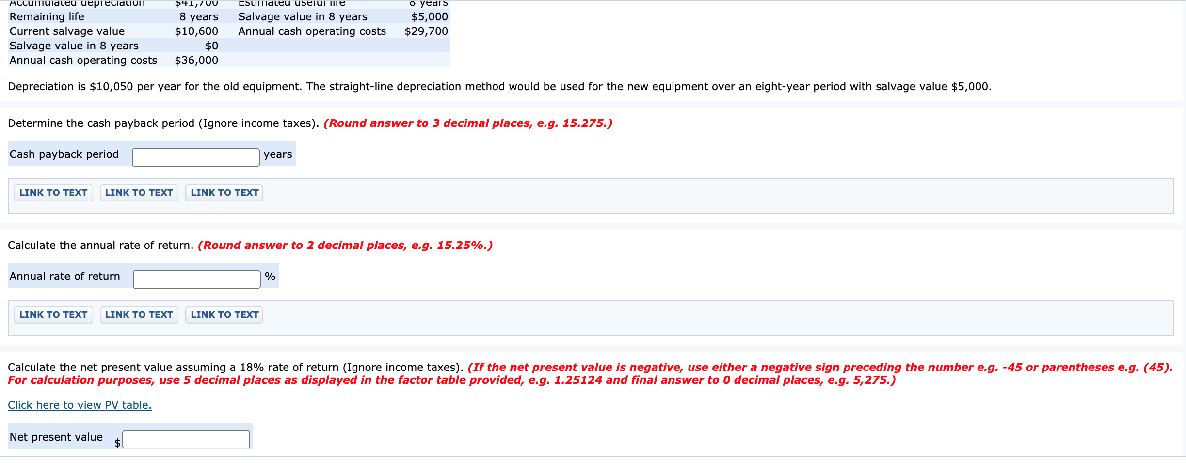 considering modernizing its production facility by investing in new equipment and selling