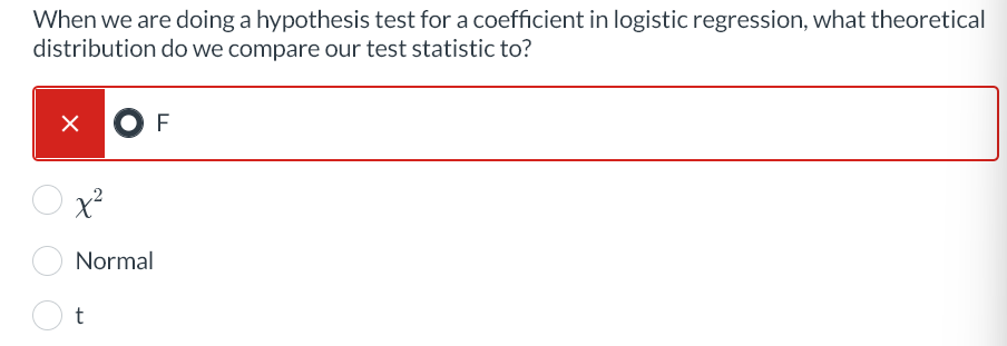 Randomness O Linearity of the logit O IndependenceWhen we are doing a