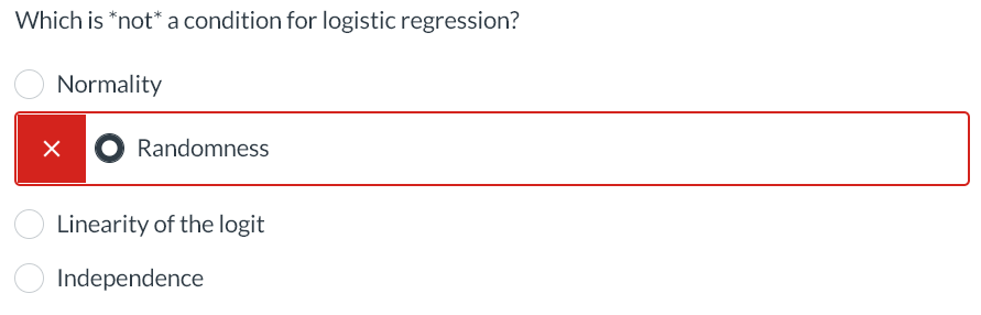 we compare our test statistic to? X O O X? Normal OtHow