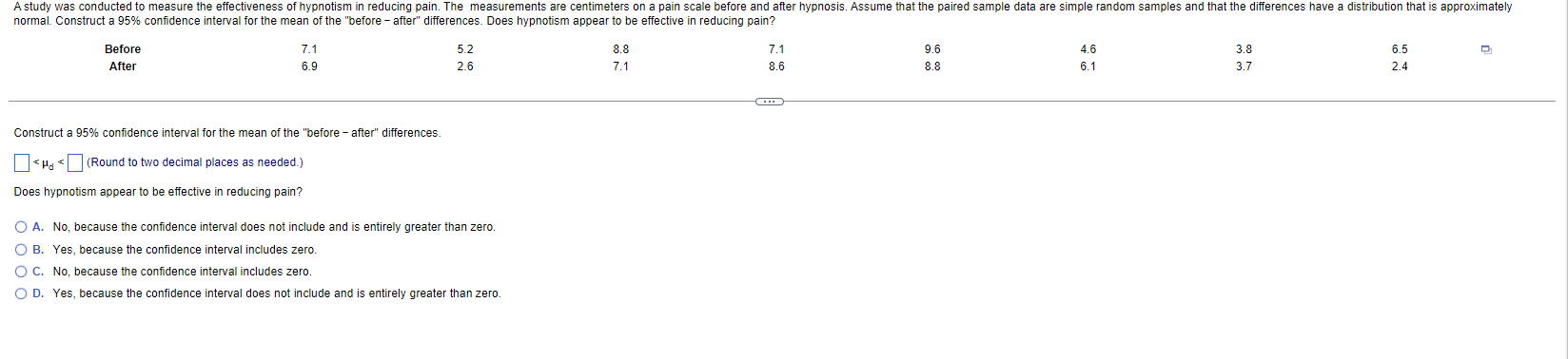 that claim. Identify the null and alternative hypotheses for this test Choose