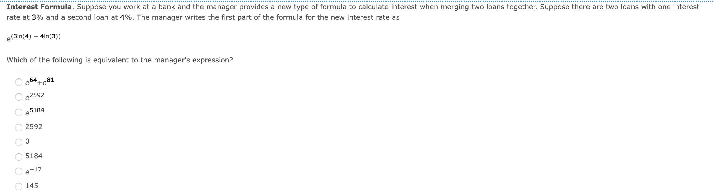 the unit price is y. Find dy by implicit differentiation for the