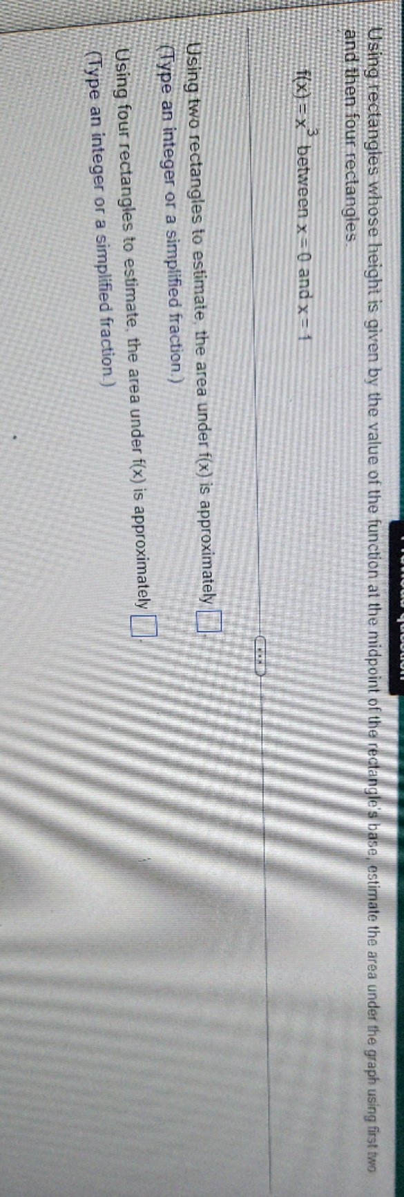 helppppppppp and then four rectangles Using rectangles whose height is given by