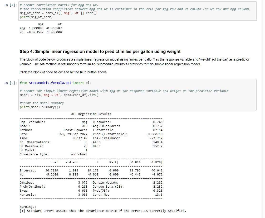 you know? See Step 3 in the Python script. 3. Write the