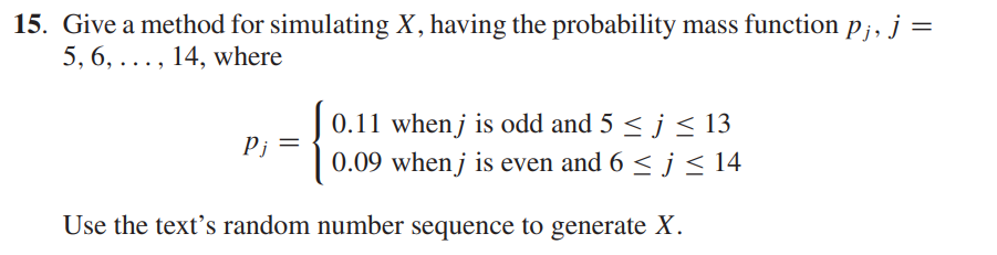sequence, generate a sequence of 25 independent Bernoulli random variables, each having