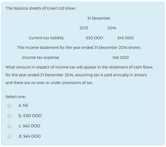 I attached my question below. It is a multiple choice question. I'm