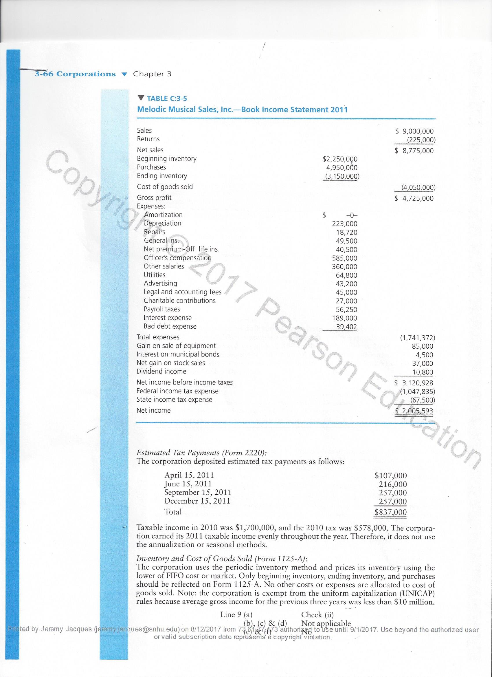 information that takes up some room. I have included the scans of