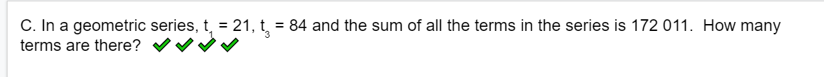 terms in the series is 172 011. How many terms are there?