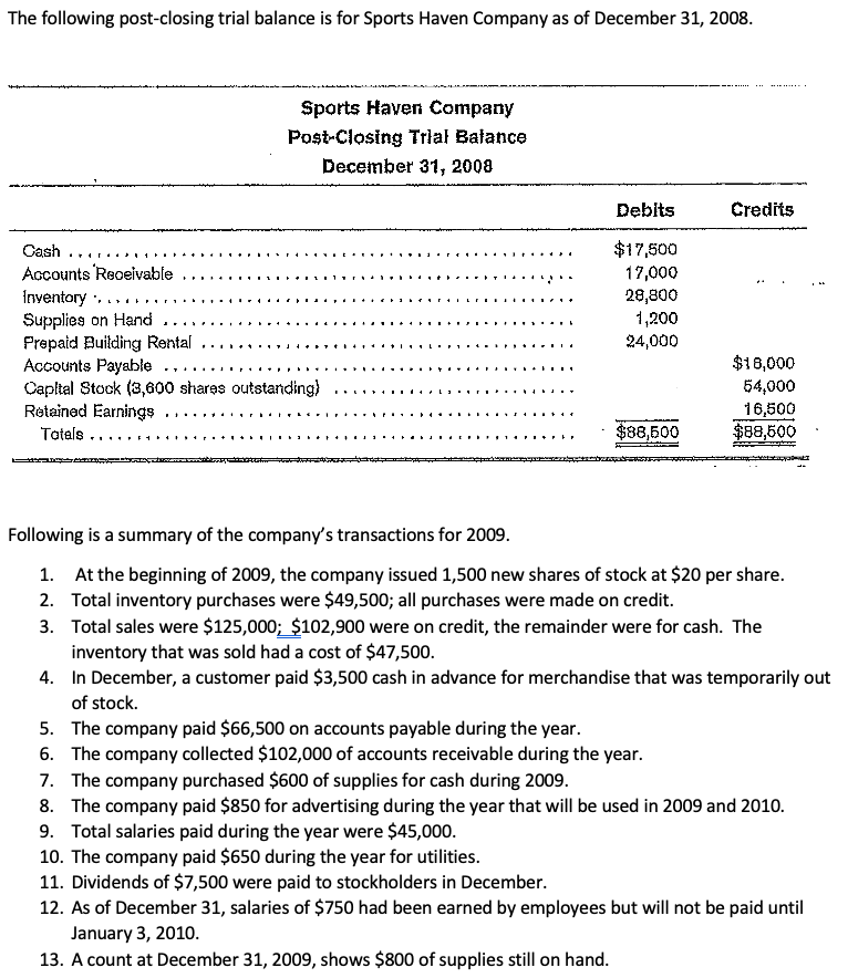 general accounts to make sure I did them correctly. I will provide