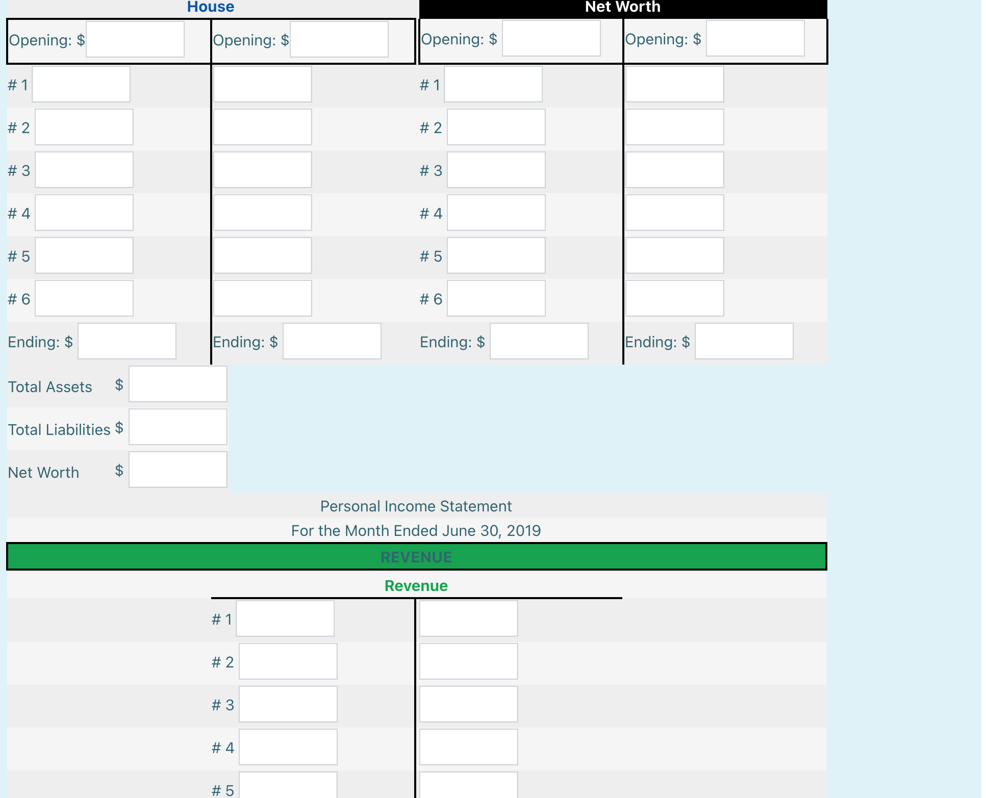 balances Not yet after the first month of operations (January 2019). answered