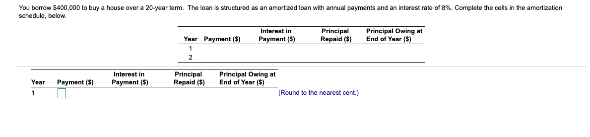 Hello can you help me with this problem? thank you! You borrow
