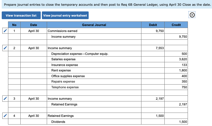 512 Depreciation ExpenseComputer Equip. 124 foice Supplies 622 Salaries Expense 123 Prepaid