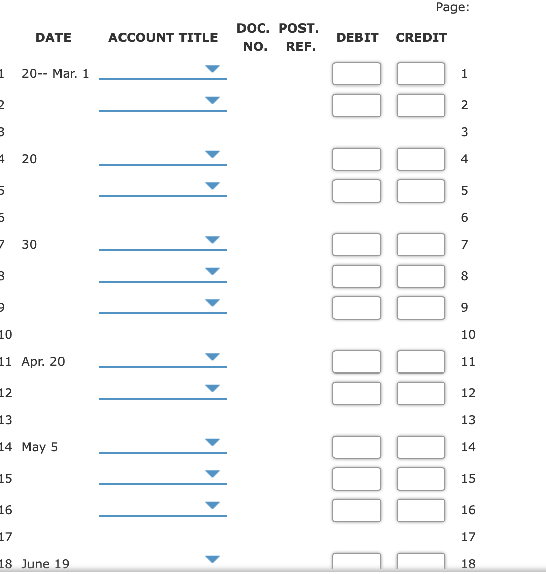 box does not require an entry, leave it blank. Assume 360 days