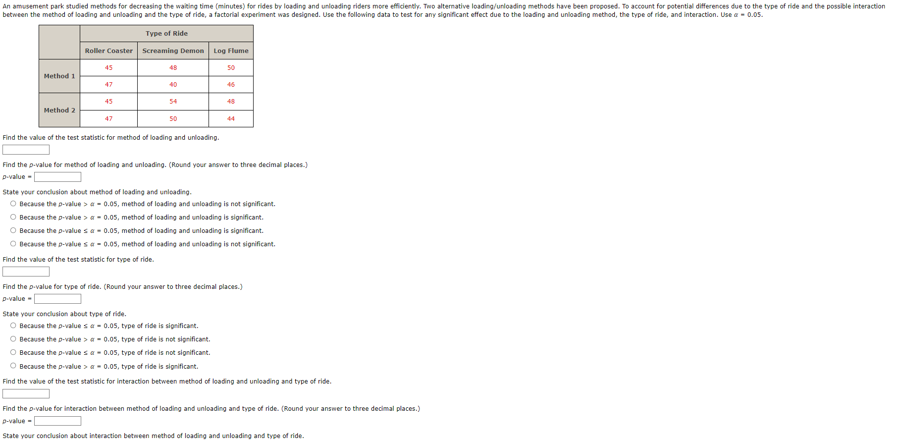 for rides by loading and unloading riders more efficiently. Two alternative loading/unloading