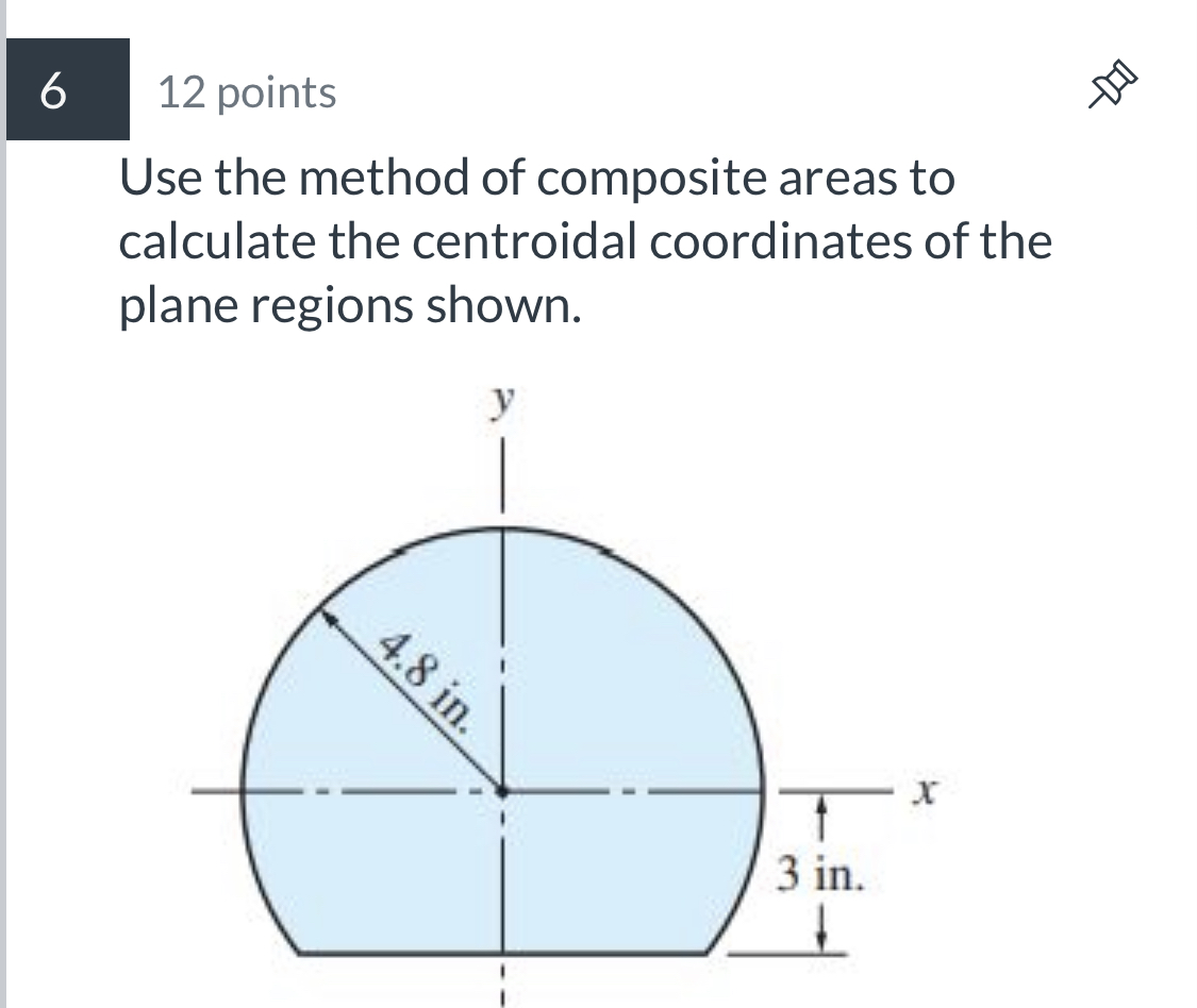please helpsubj: statics pf rigid bodies a 12 points Use the method