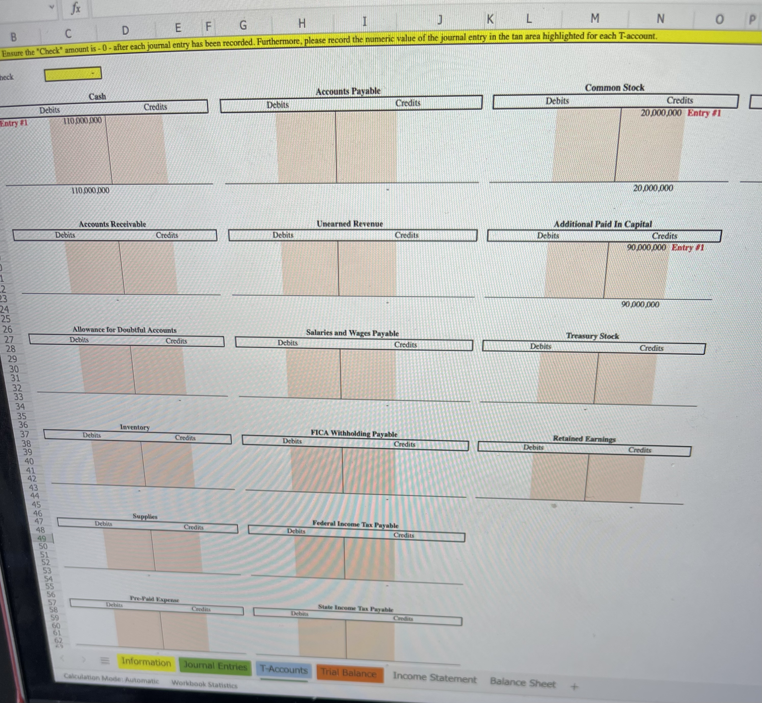 Equipment 155,000,000 cash 55,000,000 accounts payable 100,000,000 cash 111,550,000 Discount on bounds