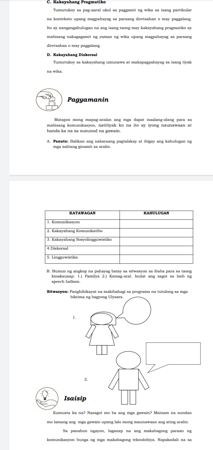 para hindi magpaabot ng tulong sa mga nasalanta ng bagyo. 10. Ang