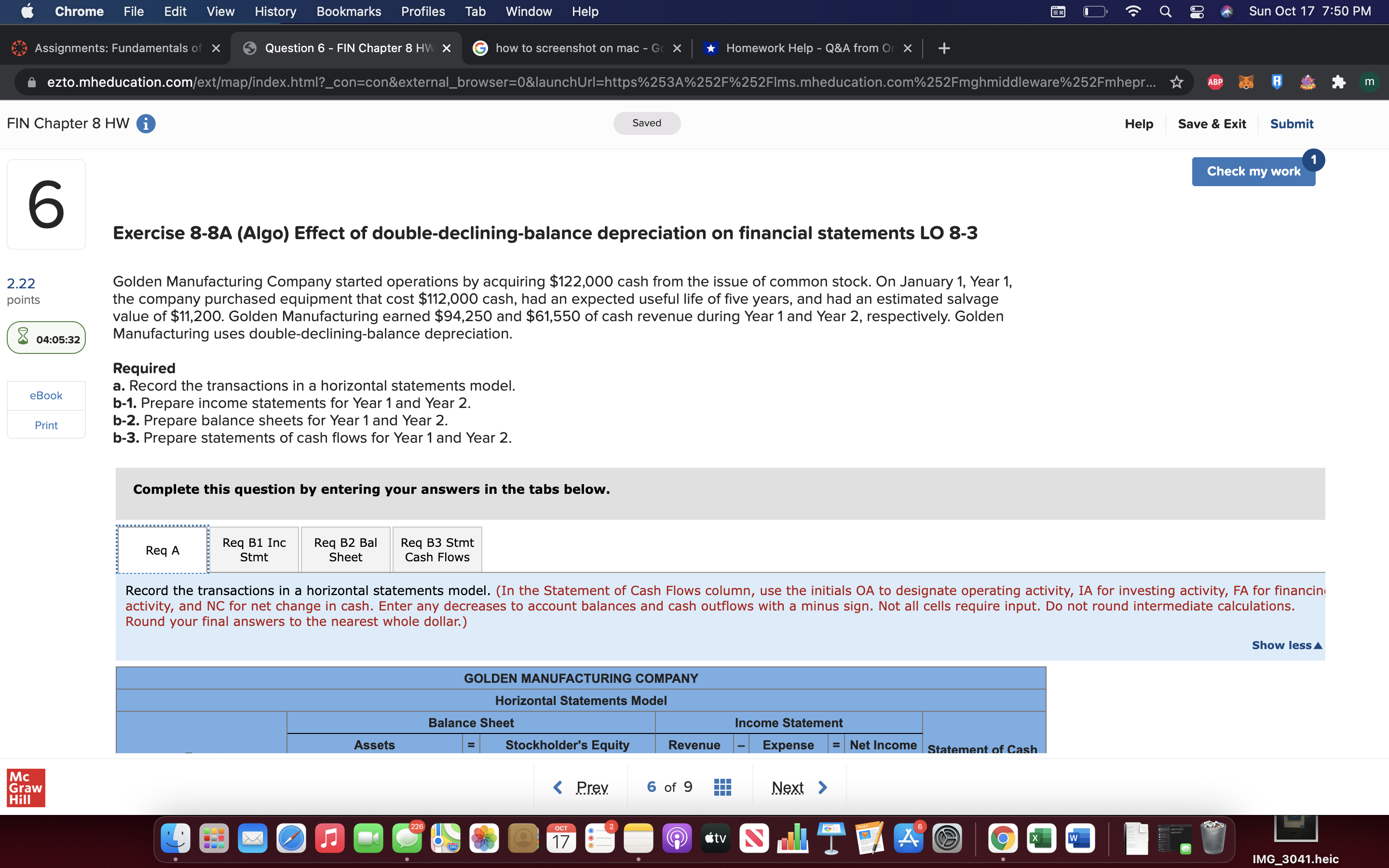  Chrome File Edit View History Bookmarks Profiles Tab Window Help Q