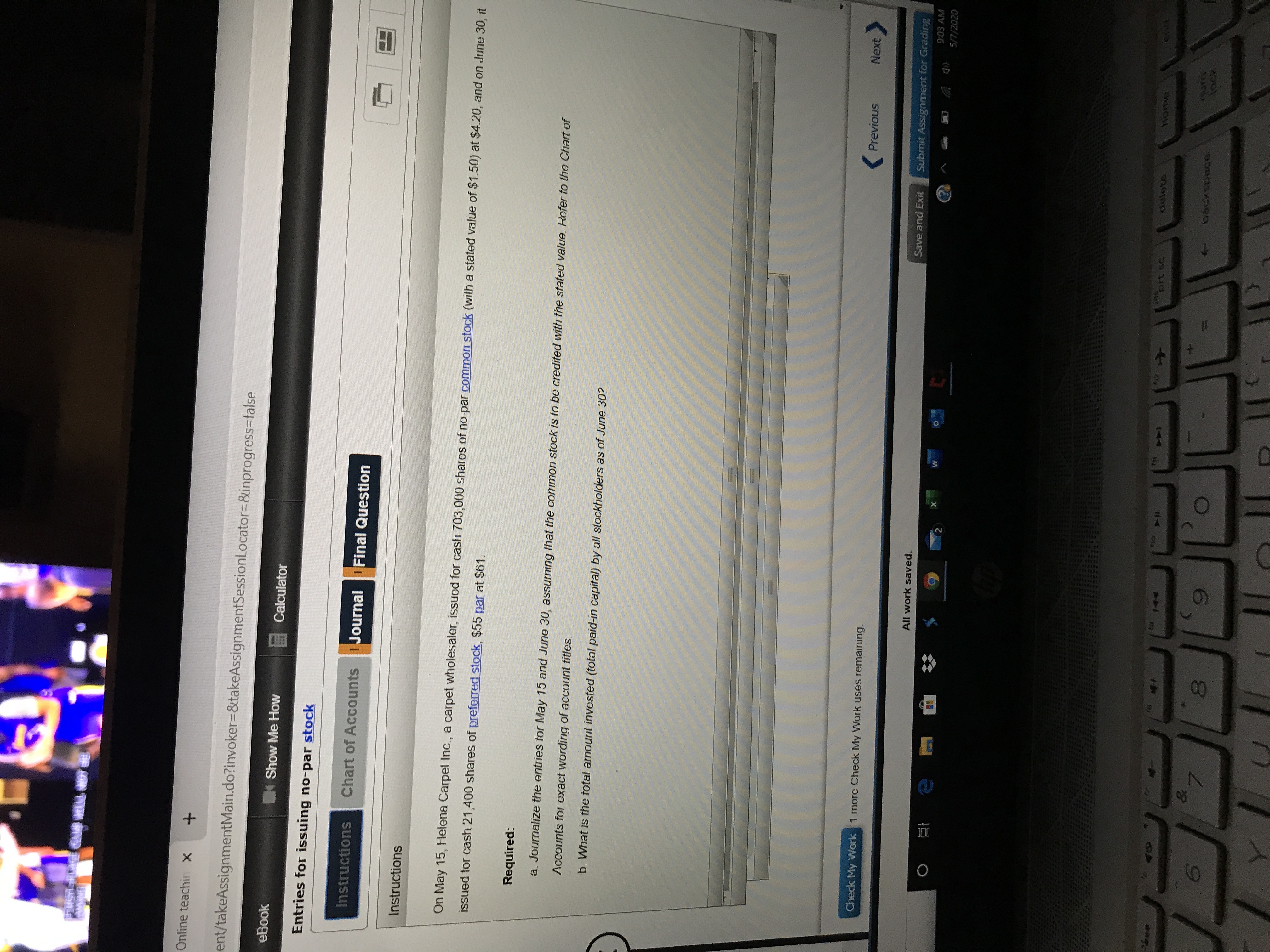 I need help with this problem Online teachin X + ent/takeAssignmentMain.do?invoker=&takeAssignmentSessionLocator=&inprogress=false eBook