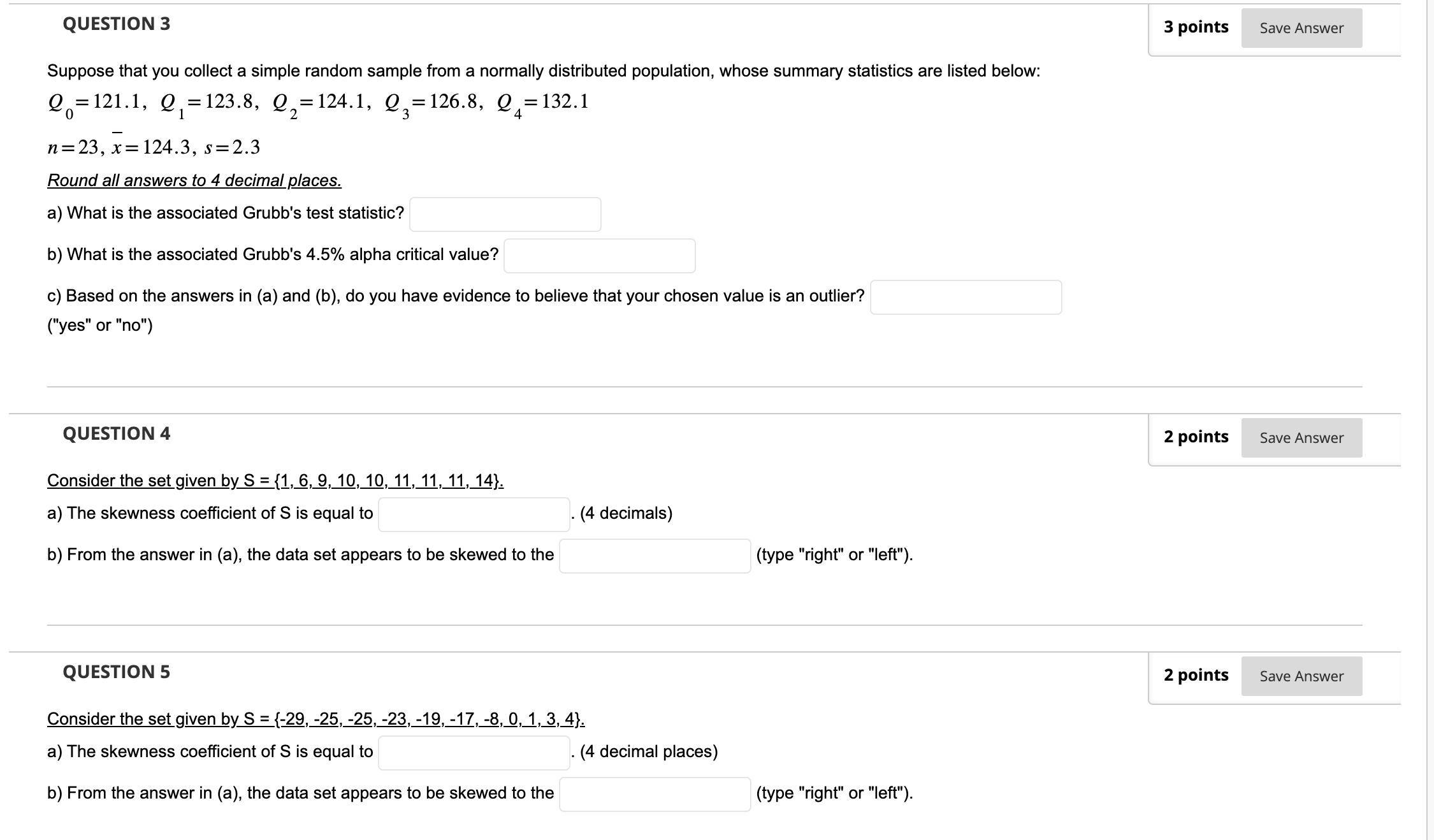 Answer An improved non-parametric test of the Grubbs' tests that considers multiple