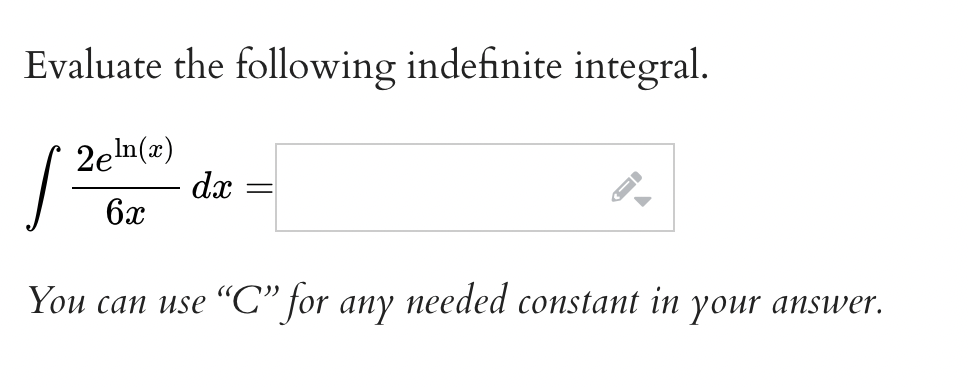 ) dac 7x cos (a) You can use "C" for any needed