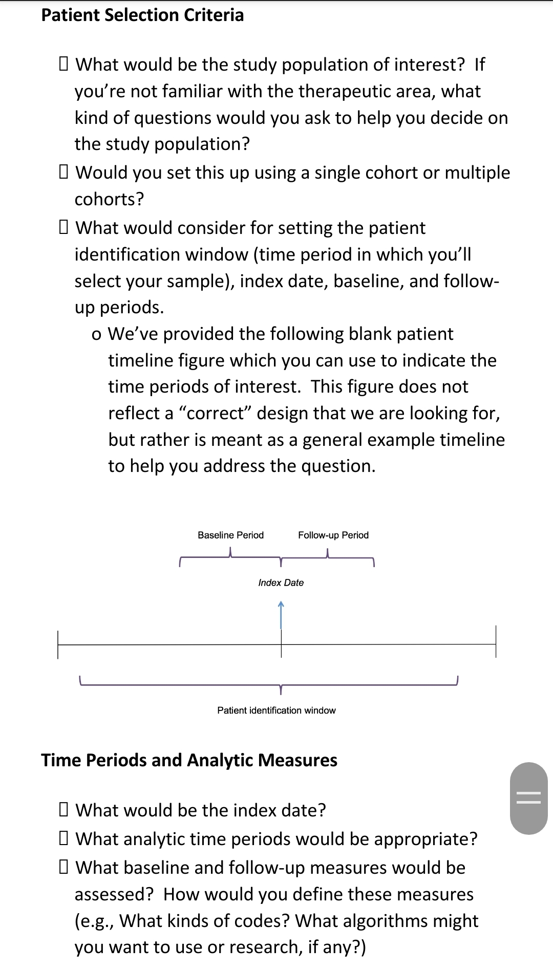 database analysis that they're considering. The company is preparing to launch a