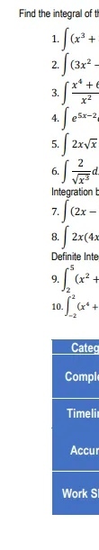 Fhd the Of t' 2. (3x2 4. . (2x 2x(4x Definite (12