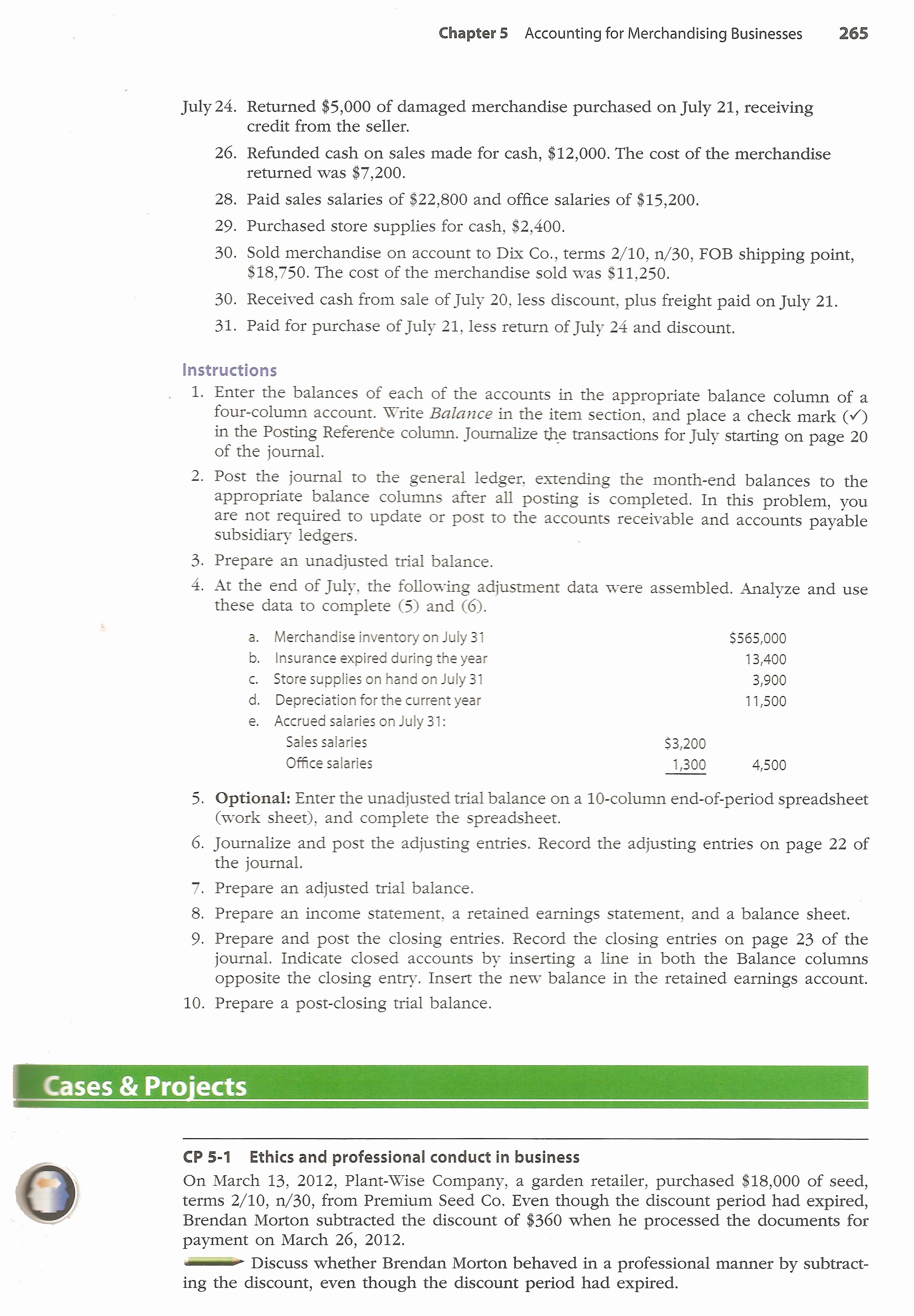 I need help please. Check figures are also indicated for the right