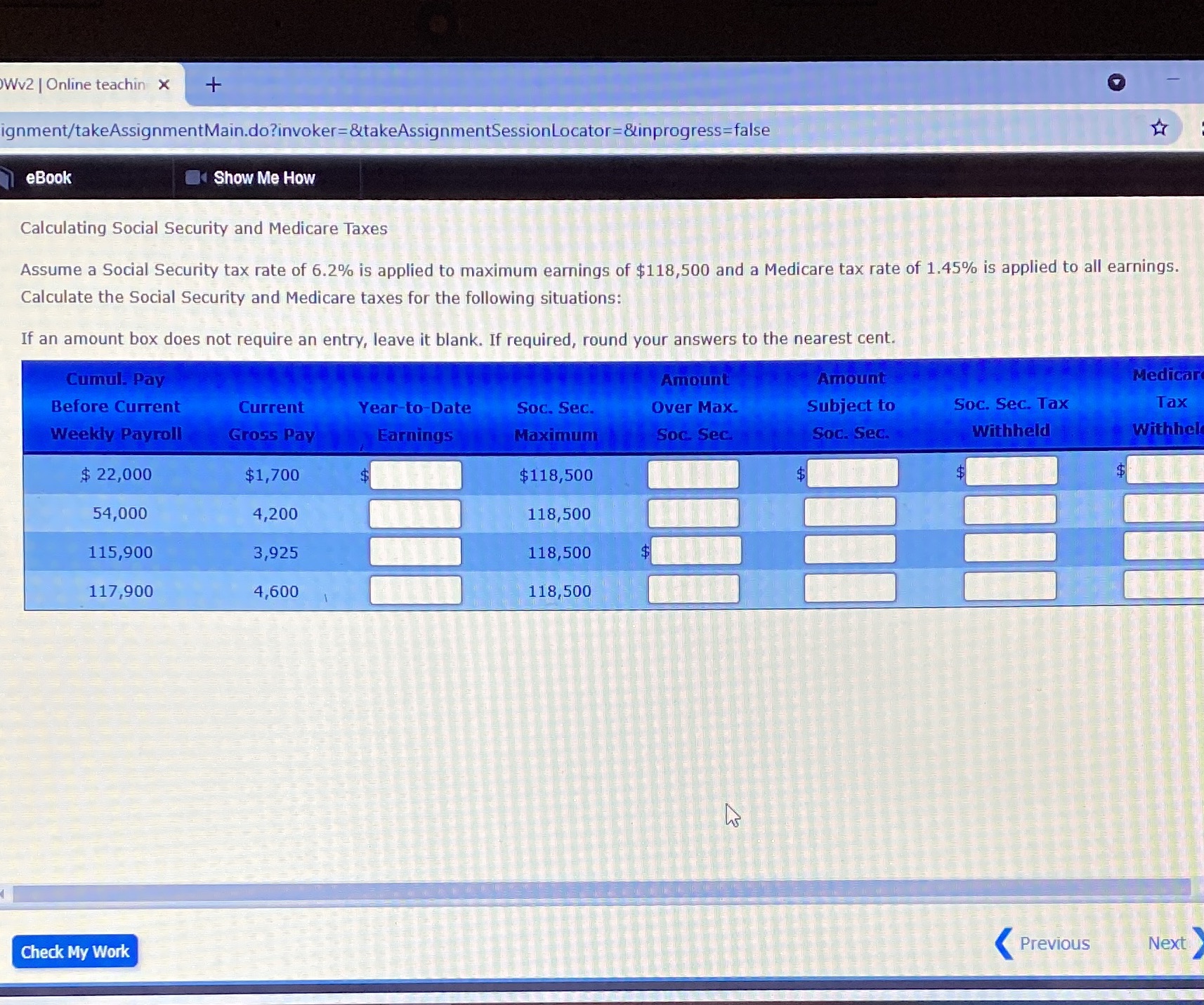 Need help with assignment )WVZ | Online teachin x Show Me How
