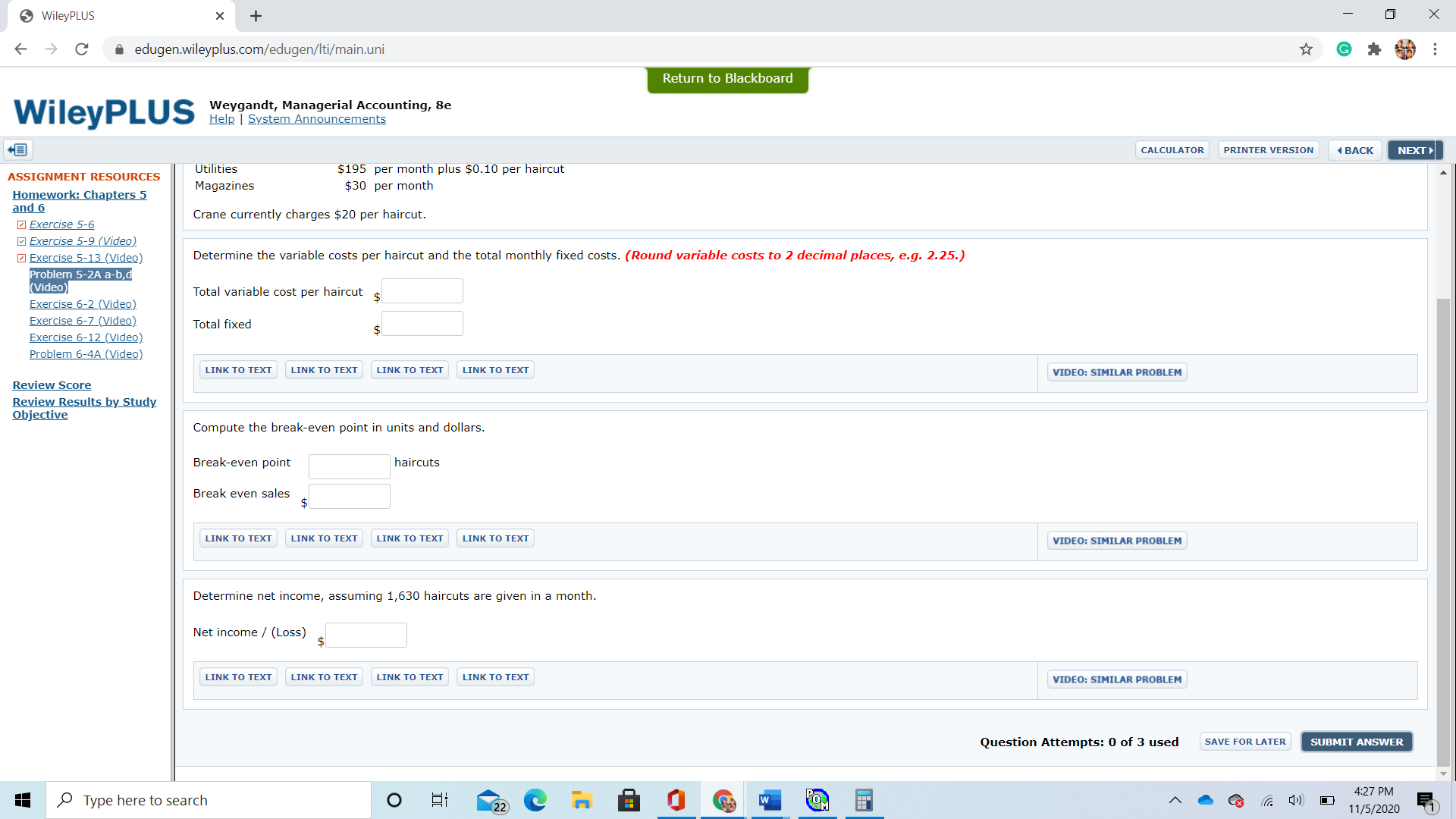 I have put everything in order. It seems when I type the