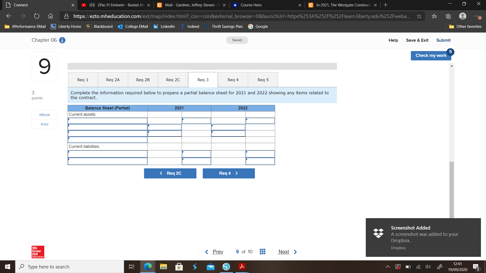 Saved Help Save & Exit Submit Check my work 9 In 2021,