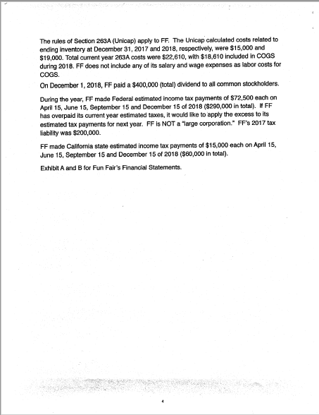 required information is missing, use reasonable assumptions to fill in the gaps.