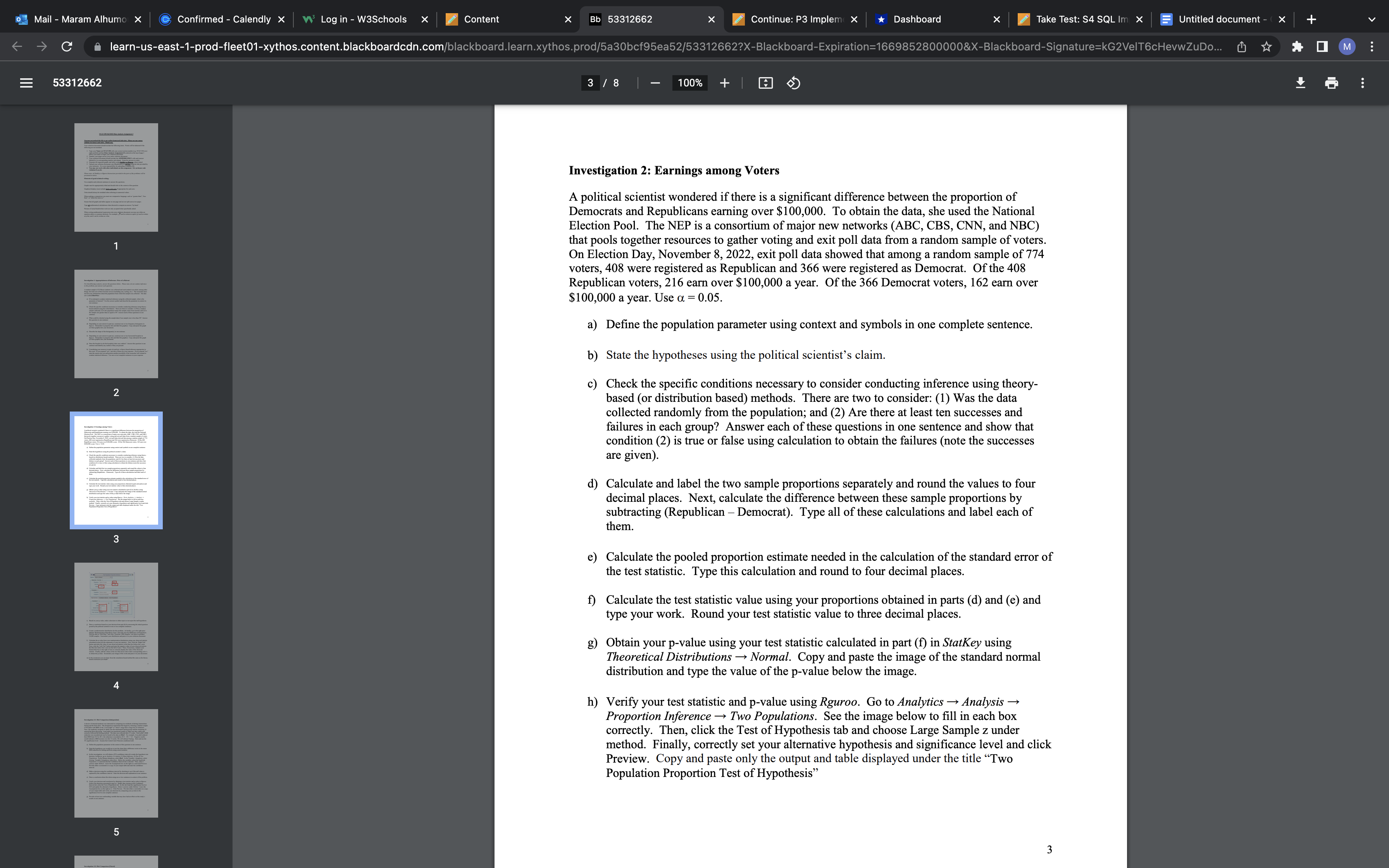 P3 lmplew X t Dashboard X 9 Take Test' 54 SQL' Untitled