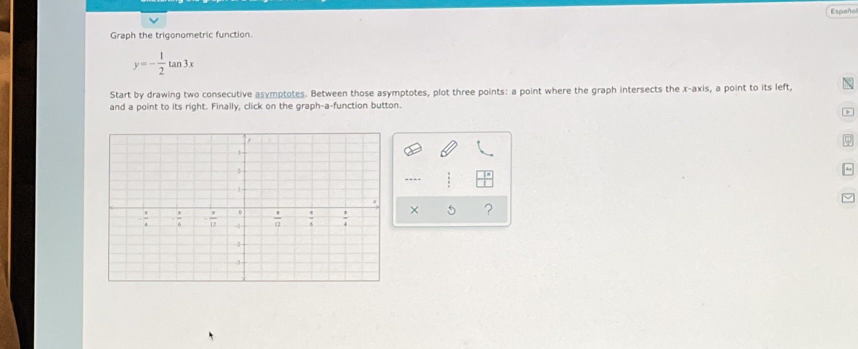 Please help me with this problem, I keep getting it wrong. Tell