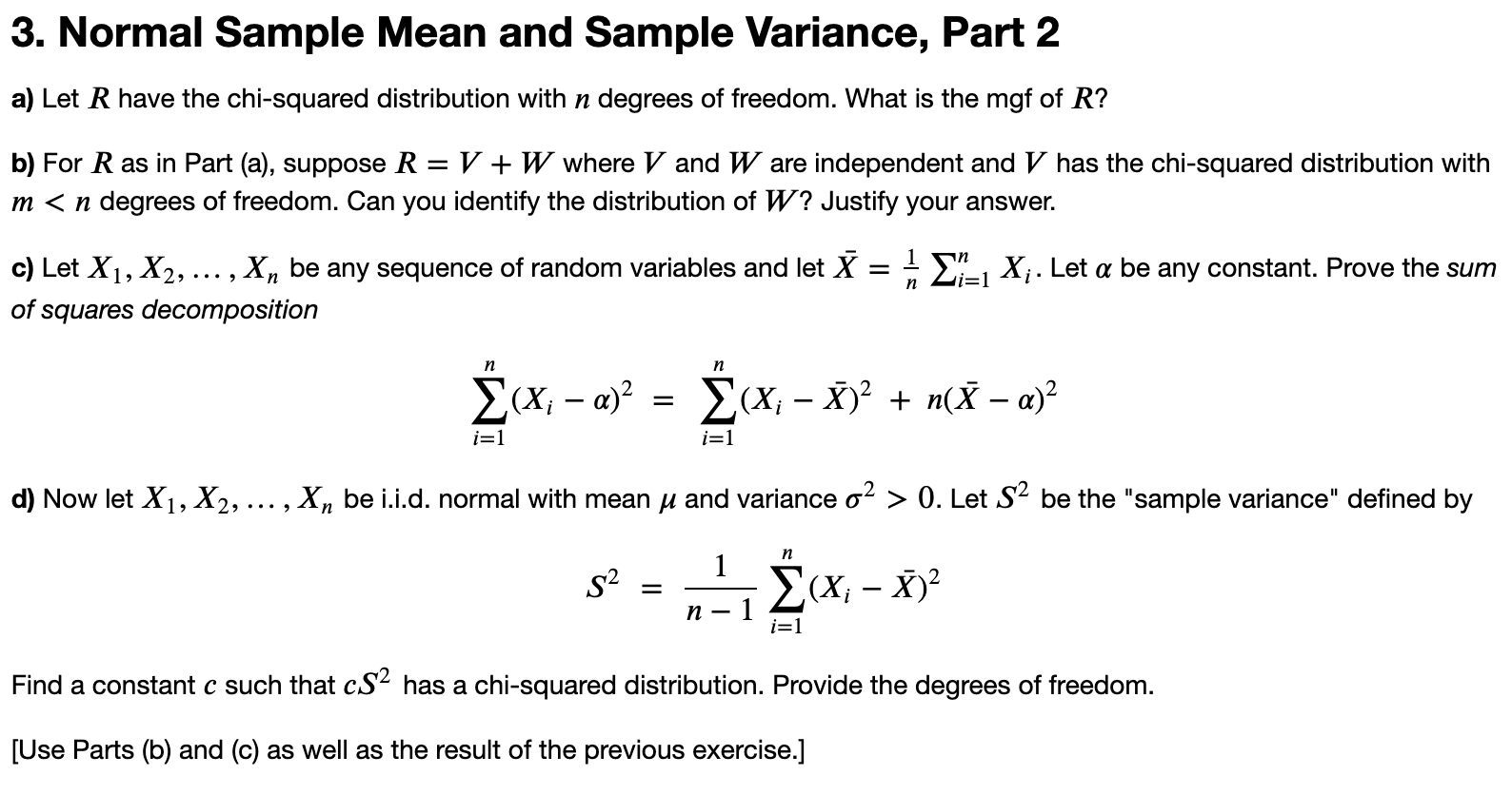 X2, , Xn be i.i.d. with mean u and variance 0'2. Let