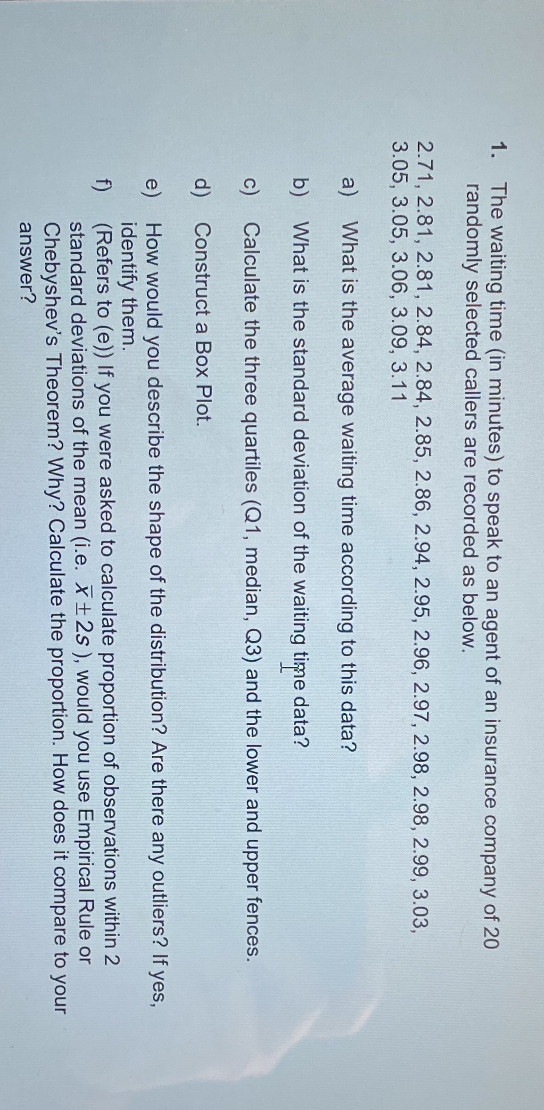 Please solve the question step by step without and resources because I'm