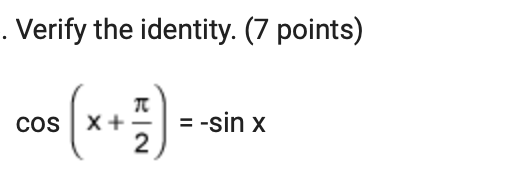 3 - Discussion Question Name 4 other angles whose cosine is the