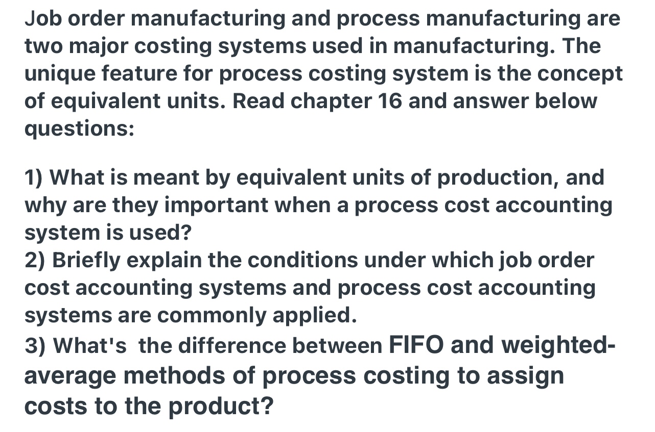 Please help me with this question. Thank you so much! Job order